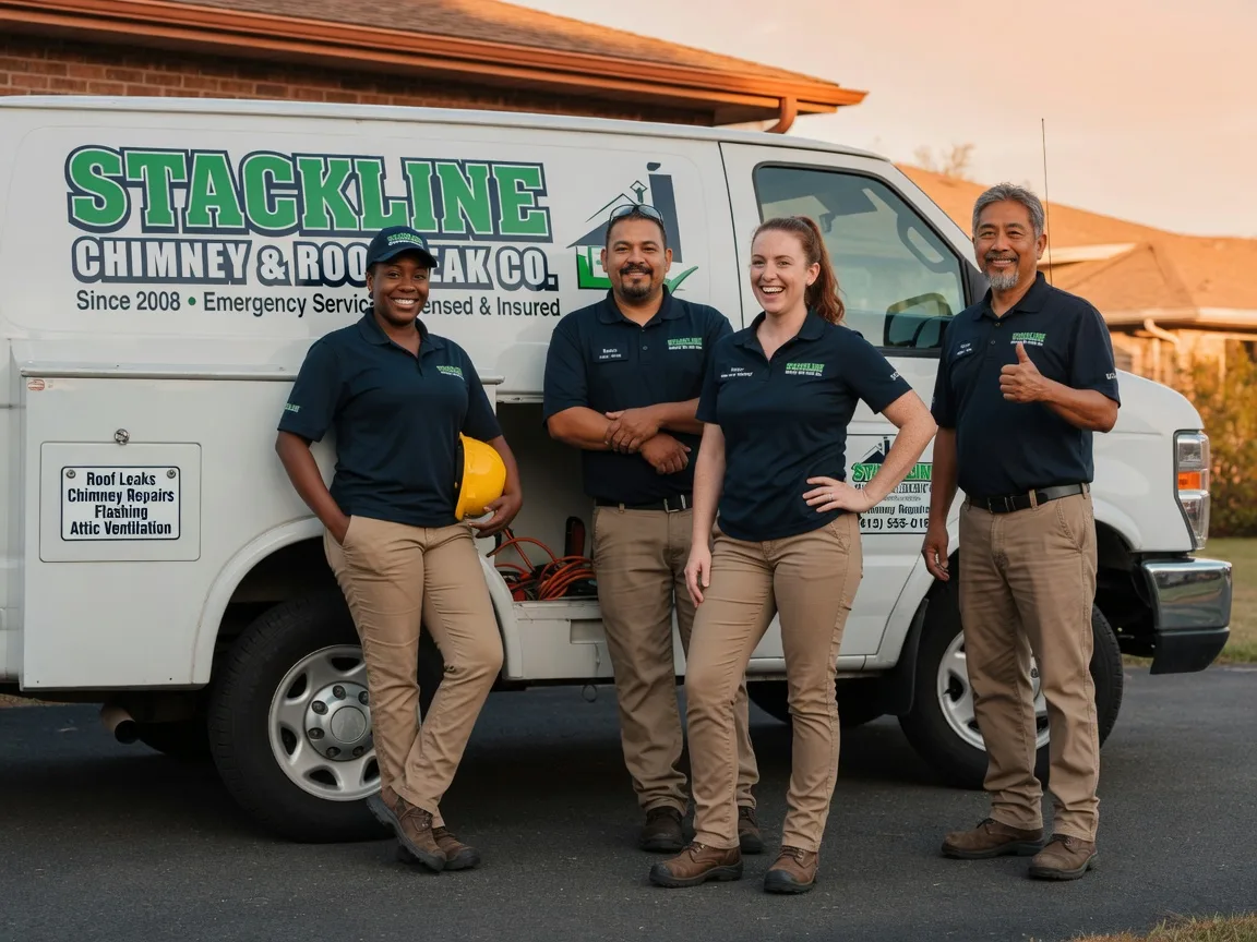 Chimney flashing repair company in Ringgold, GA